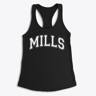 Mills Middle School Varsity Arch Women's Racerback Tank