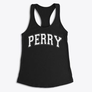 Perry Middle School Varsity Arch Women's Racerback Tank