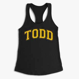 Todd Middle School Varsity Arch Women's Racerback Tank