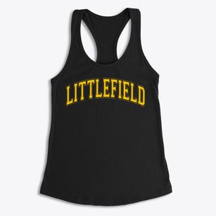 Littlefield Elementary School Varsity Arch Women's Racerback Tank