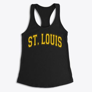 St. Louis Catholic School Varsity Arch Women's Racerback Tank