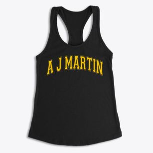 A J Martin Elementary School Varsity Arch Women's Racerback Tank