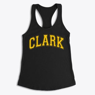 Clark Elementary School Varsity Arch Women's Racerback Tank