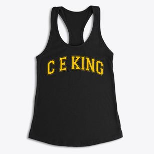 C E King Middle School Varsity Arch Women's Racerback Tank