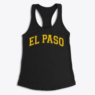 El Paso Country Day School Varsity Arch Women's Racerback Tank