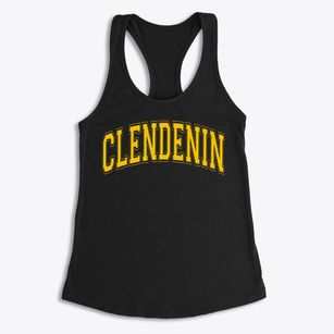 Clendenin Elementary School Varsity Arch Women's Racerback Tank