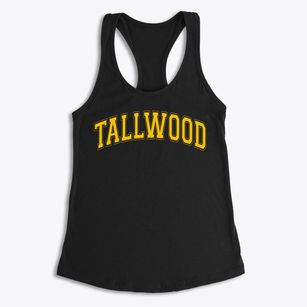 Tallwood Elementary School Varsity Arch Women's Racerback Tank