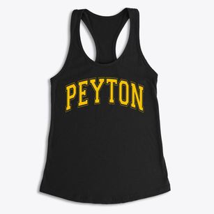 Peyton Elementary School Varsity Arch Women's Racerback Tank