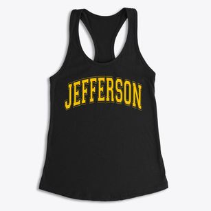 Jefferson Middle School Varsity Arch Women's Racerback Tank