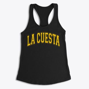 La Cuesta Continuation High School Varsity Arch Women's Racerback Tank