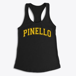 Pinello Elementary School Varsity Arch Women's Racerback Tank