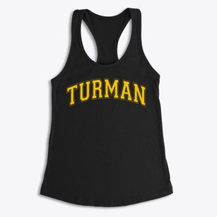 Turman Elementary School Varsity Arch Women's Racerback Tank