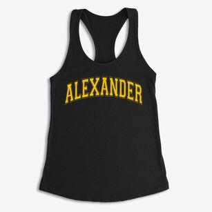 Alexander Montessori School Varsity Arch Women's Racerback Tank
