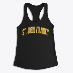 Saint John Vianney School Varsity Arch Women's Racerback Tank