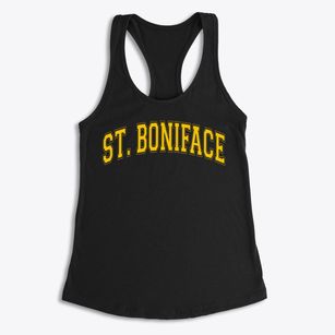 Saint Boniface School Varsity Arch Women's Racerback Tank
