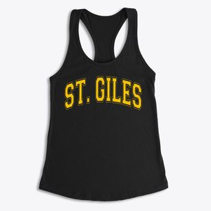 St. Giles School Varsity Arch Women's Racerback Tank