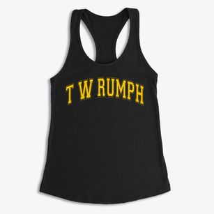 T W Rumph Academy Varsity Arch Women's Racerback Tank