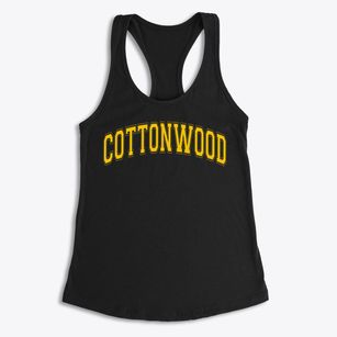 Cottonwood Elementary School Varsity Arch Women's Racerback Tank