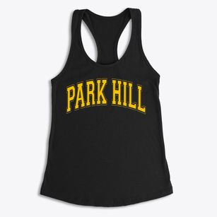 Park Hill Elementary School Varsity Arch Women's Racerback Tank