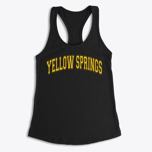 Yellow Springs Elementary School Varsity Arch Women's Racerback Tank