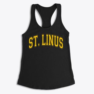 St. Linus Catholic School Varsity Arch Women's Racerback Tank