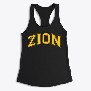 Zion Lutheran School Varsity Arch Women's Racerback Tank