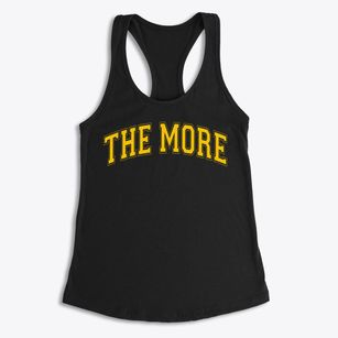 The More Learning Center Varsity Arch Women's Racerback Tank