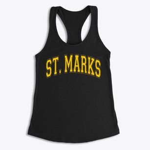 Saint Marks Lutheran School Varsity Arch Women's Racerback Tank