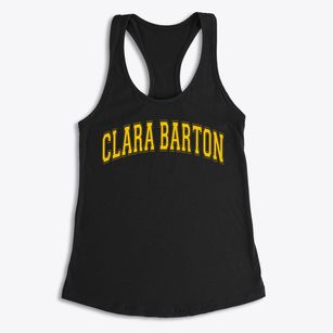 Clara Barton High School Varsity Arch Women's Racerback Tank