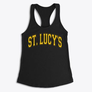St. Lucy's School Varsity Arch Women's Racerback Tank