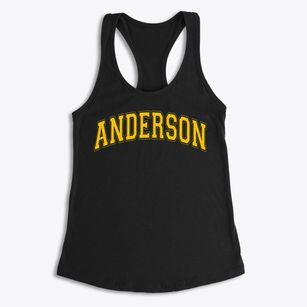 Fred A Anderson Elementary School Varsity Arch Women's Racerback Tank