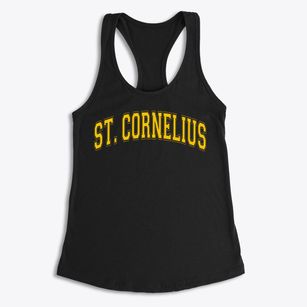 Saint Cornelius School Varsity Arch Women's Racerback Tank