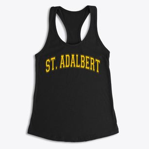 Saint Adalbert School Varsity Arch Women's Racerback Tank