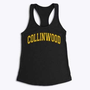 Collinwood Middle School Varsity Arch Women's Racerback Tank