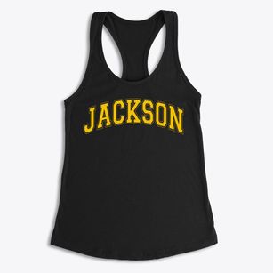 Jackson Elementary School Varsity Arch Women's Racerback Tank