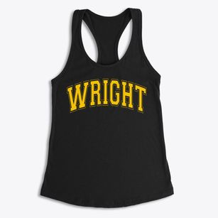 Wright Elementary School Varsity Arch Women's Racerback Tank