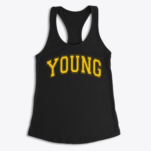 Young High School Varsity Arch Women's Racerback Tank