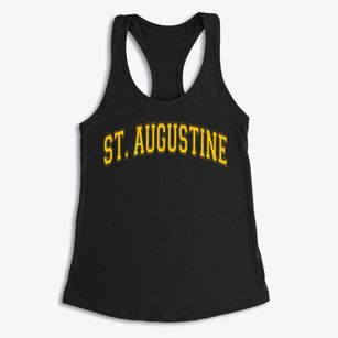 Saint Augustine School Varsity Arch Women's Racerback Tank