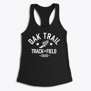 Oak Trail Christian Academy Track and Field Women's Racerback Tank