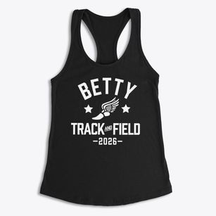 Betty Jean Schmalz Elementary School Track and Field Women's Racerback Tank
