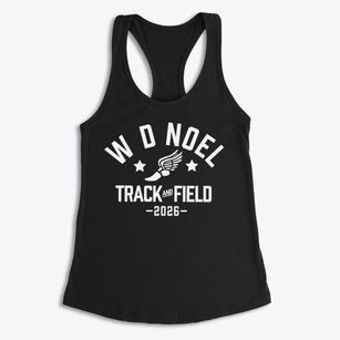 W D Noel Magnet School Track and Field Women's Racerback Tank