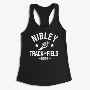 Nibley Elementary School Track and Field Women's Racerback Tank