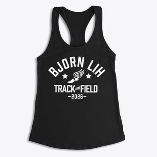Bjorn Lih Elementary School Track and Field Women's Racerback Tank