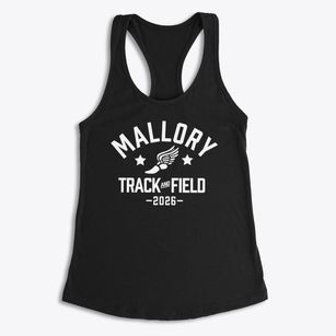 Mallory Elementary School Track and Field Women's Racerback Tank