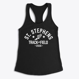 St. Stephens Parish Track and Field Women's Racerback Tank