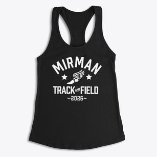Mirman School Track and Field Women's Racerback Tank