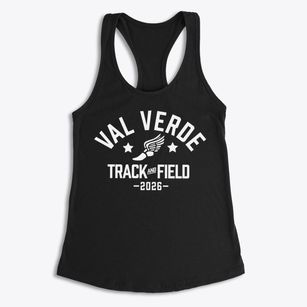 Val Verde Continuation High School Track and Field Women's Racerback Tank