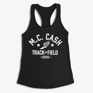 Maurice C. Cash Elementary School Track and Field Women's Racerback Tank