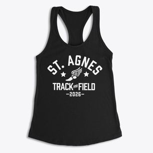 Saint Agnes School Track and Field Women's Racerback Tank