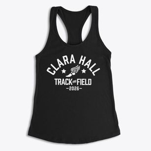 Clara Hall Accelerated School Track and Field Women's Racerback Tank
